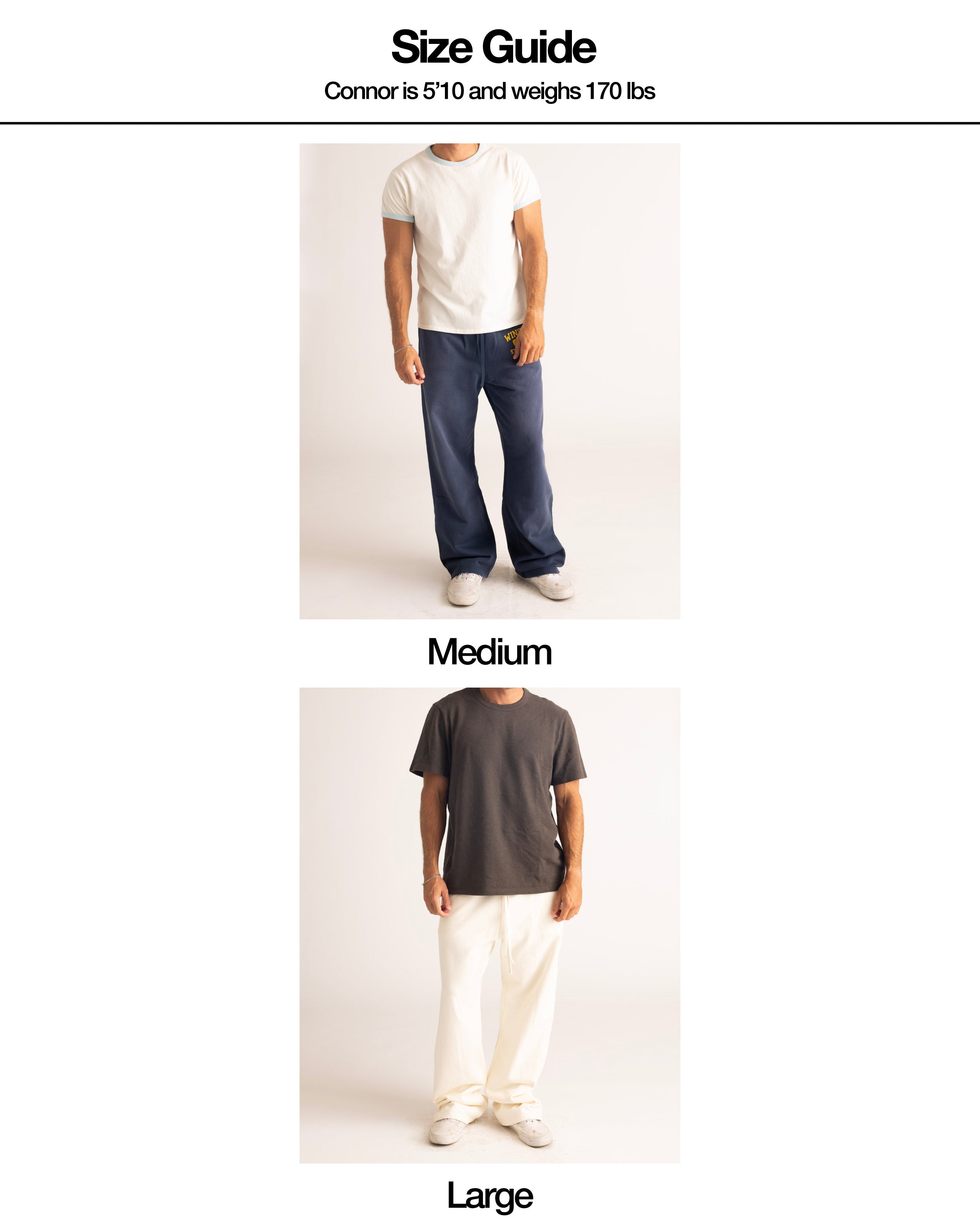 Straight Leg Sweatpant