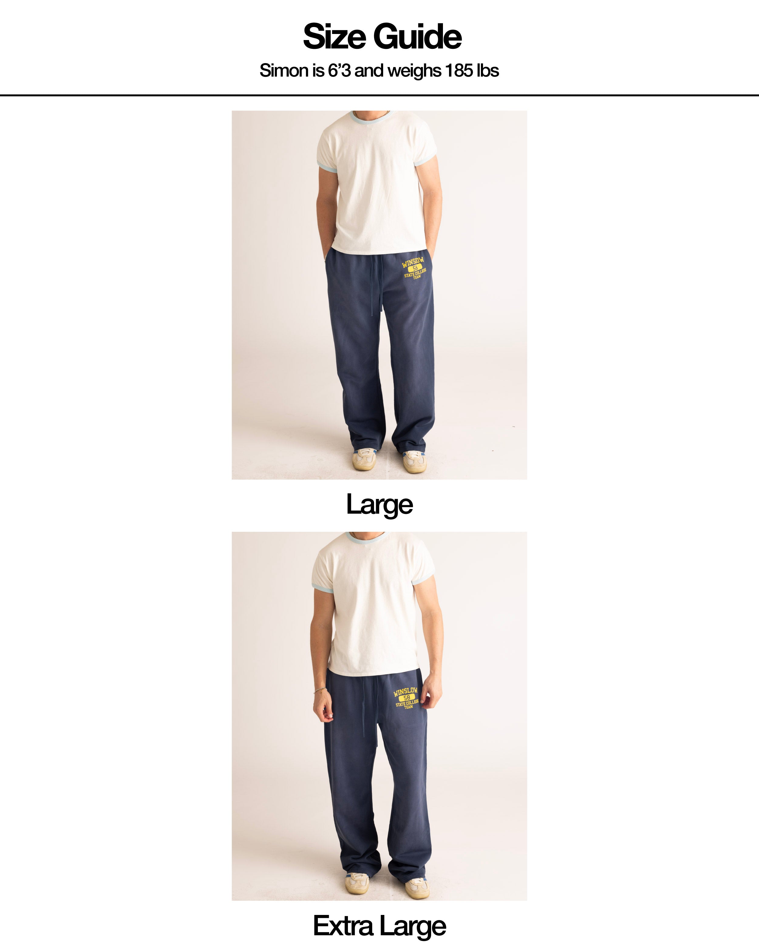 Straight Leg Sweatpant