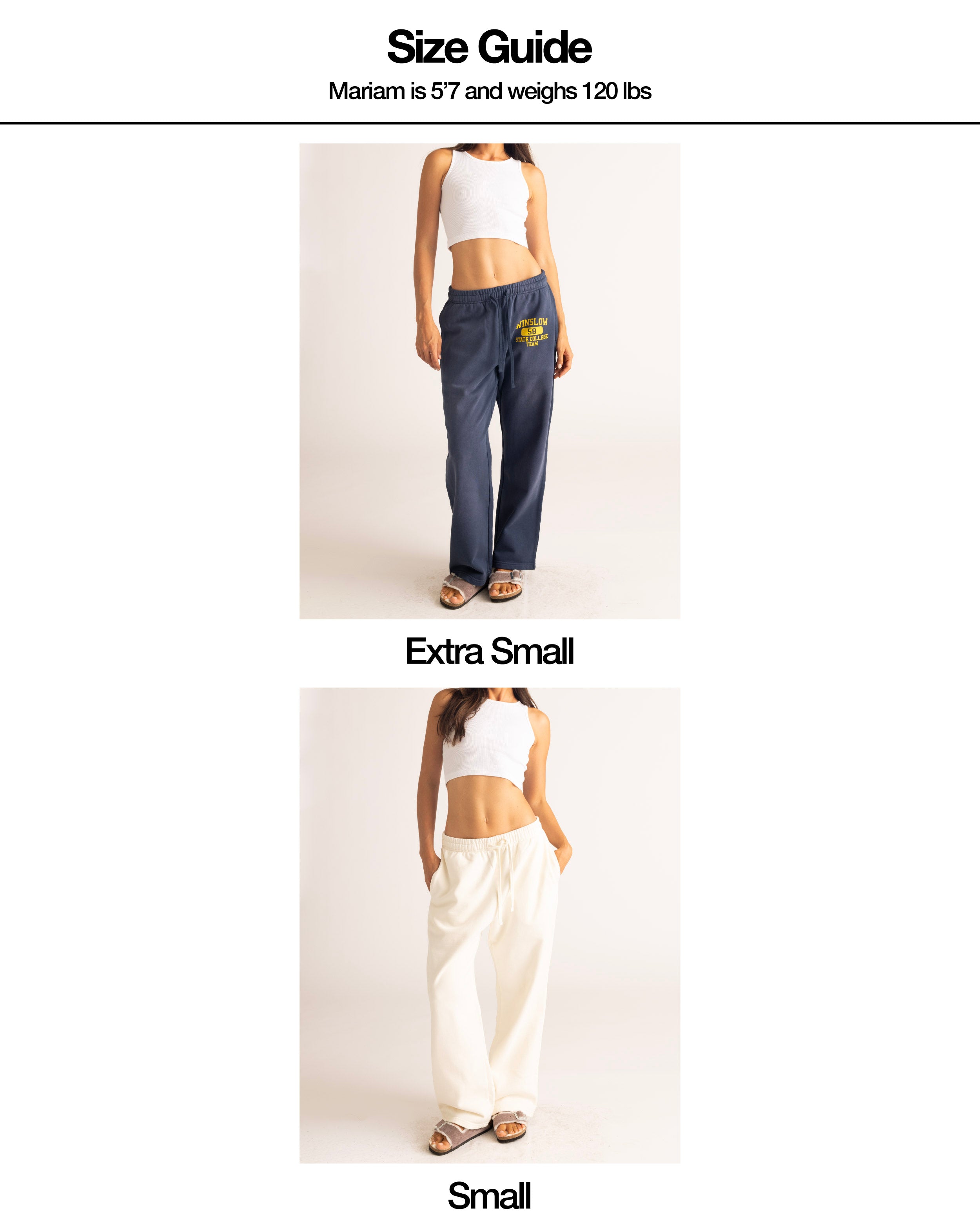 Straight Leg Sweatpant