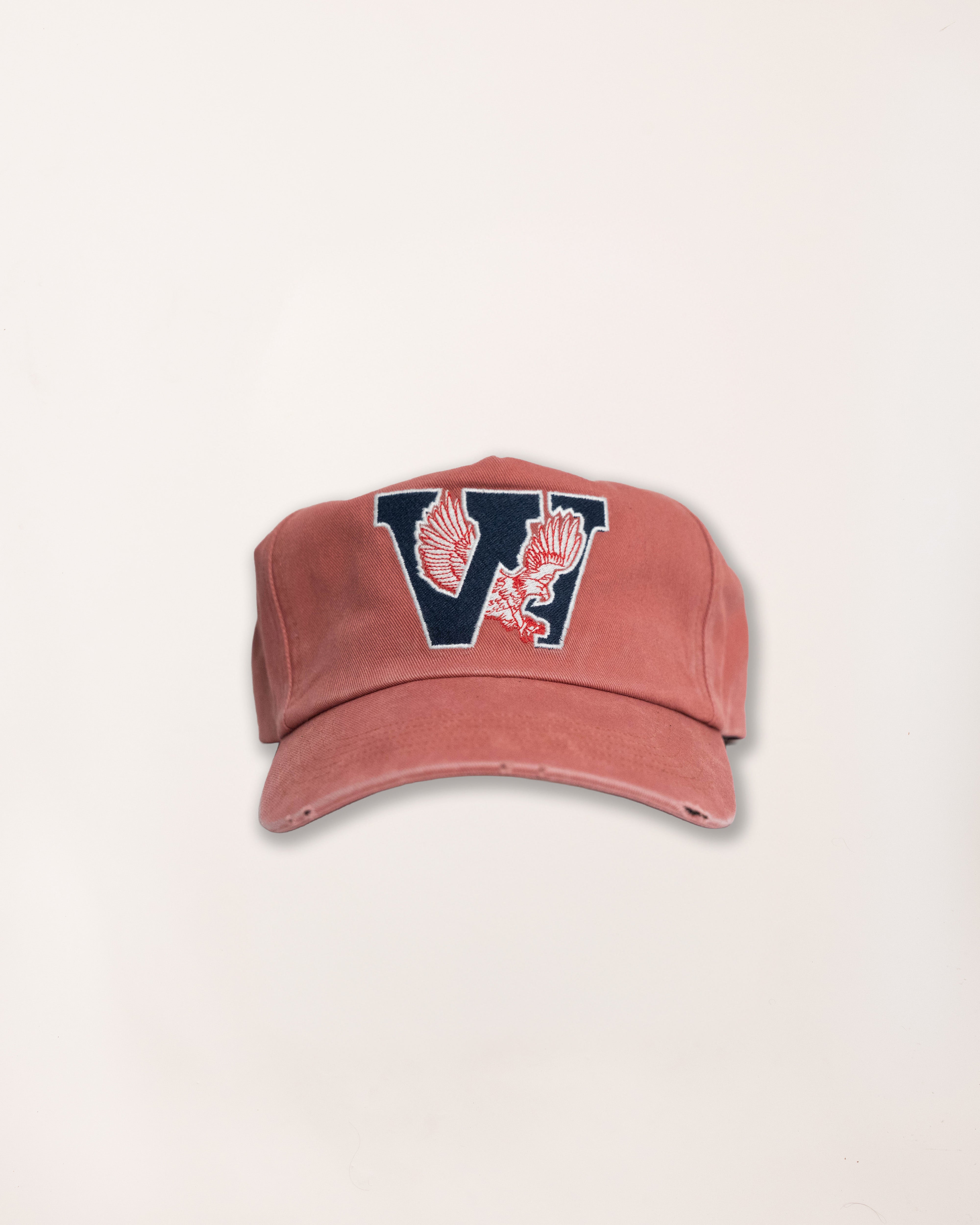 Washed Red Hat