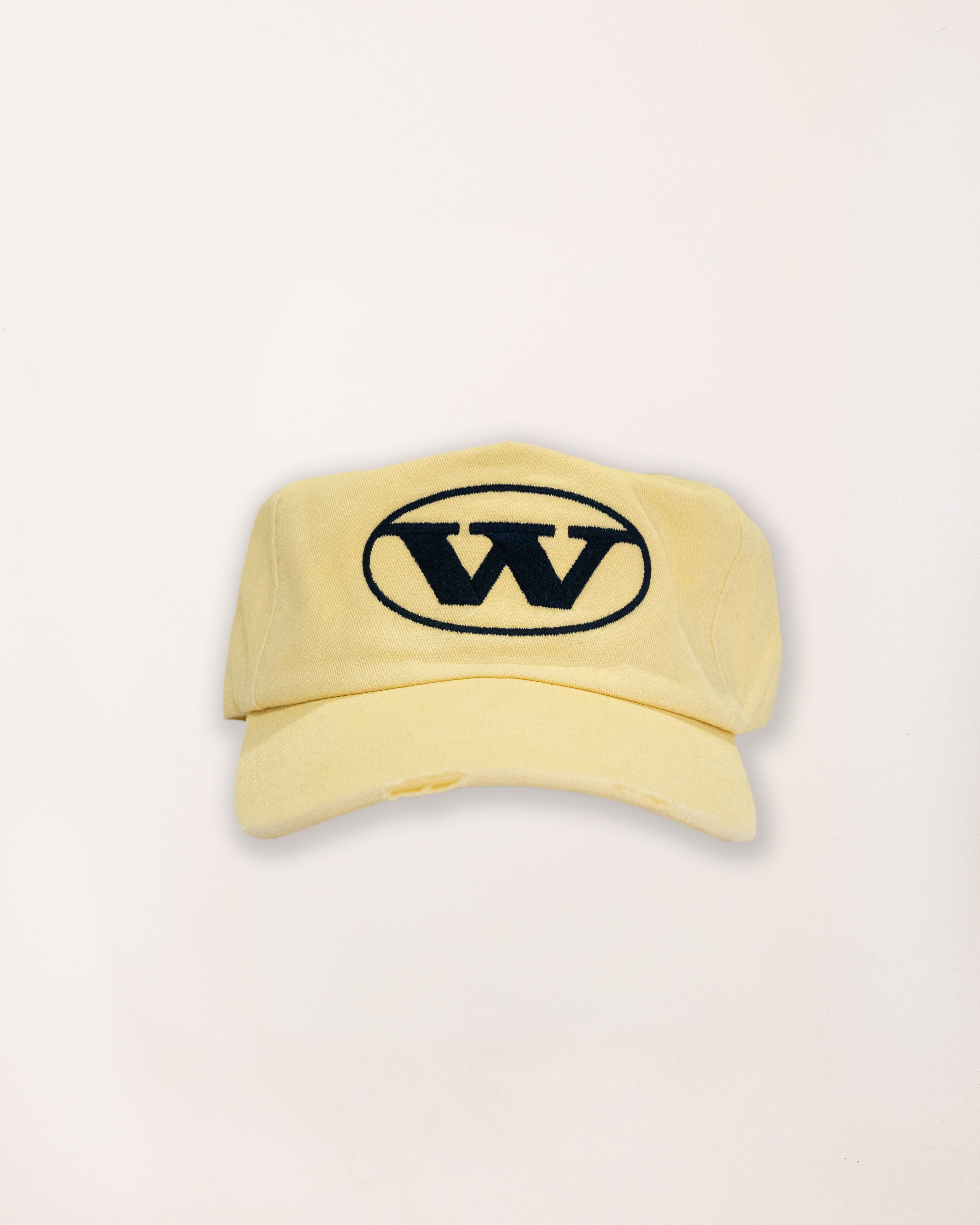 Washed Yellow Cap
